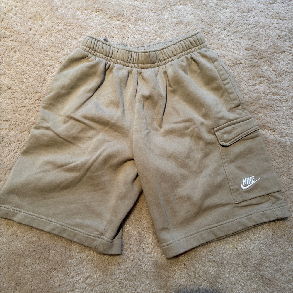 Nike Beige Casual Shorts